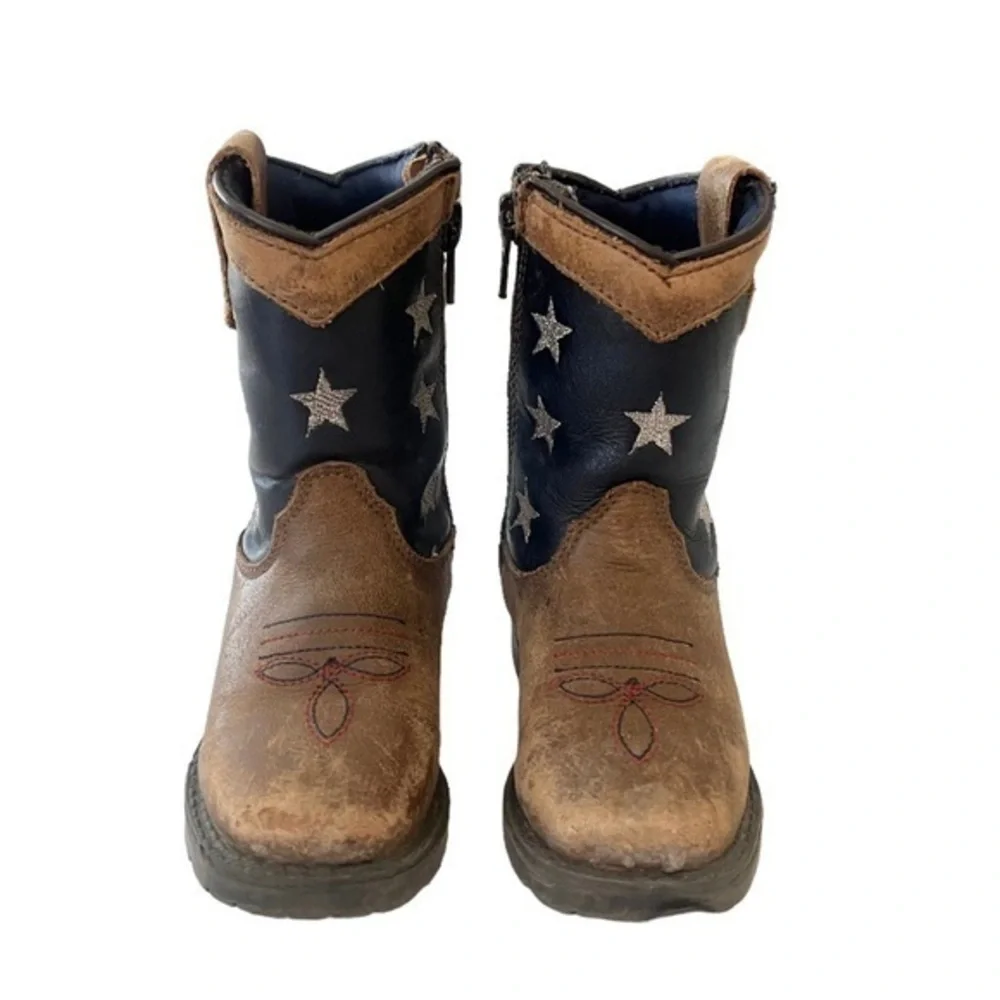 Cody‎ James Toddler’s Stars and Stripes Flag Western Boots